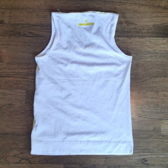 Adidas by Stella McCartney Yellow Stellasport Tank Vest XS - Picture 2 of 6